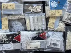 ミユキケースビーズ　トーホービーズ　白系　色々