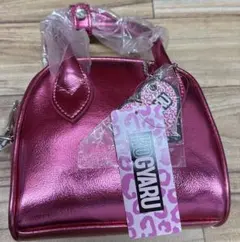 新品未使用 KOGYARU 2wayミニボストンバッグ メタリックピンクのサムネイル