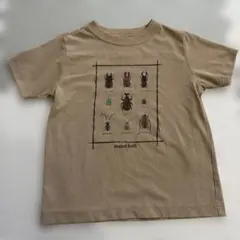 mont-bell 昆虫プリントTシャツ 110cm