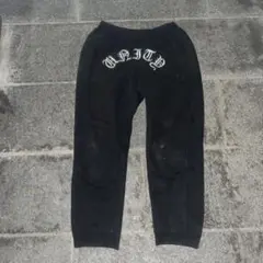 HOMIES UNITY ブラックジョガーパンツ