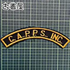 W38【C.A.P.P.S.INC.】vintage Wappen