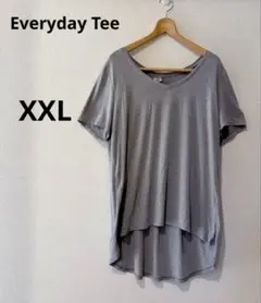 Everyday Tee 【XXL】Tシャツ 半袖 チュニック 大きいサイズ