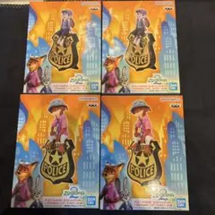 【ズートピア2 】ジュディ&ニック　フィギュア4体セット
