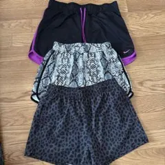【3枚】　ランニングショートパンツ