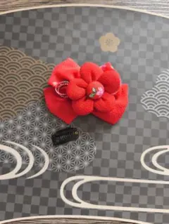 Տᗩᒪᗴ☆r16華やかなリボンの髪飾り ぷっくりお花付 七五三などに