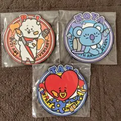 一番くじBT21ART ラバーコースターセット KOYA RJ TATA