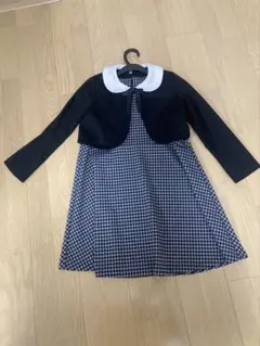 キャサリンコテージ　フォーマルセット 黒・グレー　サイズ130