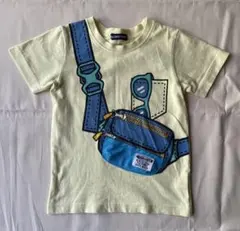 LITTLE BEAR CLUB　Tシャツ　110cm　イエロー　バック柄のサムネイル