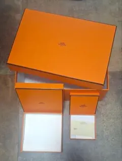 HERMES エルメス 空箱 点3セット 保存箱 ギフトボックス