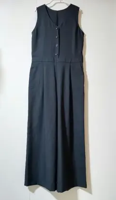 UNITED ARROWS グリーンレーベル リラクシング ジャンプスーツ 黒