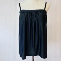 【新品】メイソングレイ キャミソール ブラック Mのサムネイル