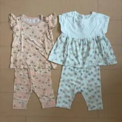 ユニクロ　ポール&ジョー　Tシャツ　レギンス　セットアップ　80 保育園