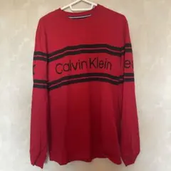 Calvin Klein Jeans 長袖 Tシャツ レッド Mのサムネイル