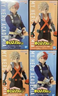 新品未開封】僕のヒーローアカデミア フィギュア 4体セット 爆豪勝己