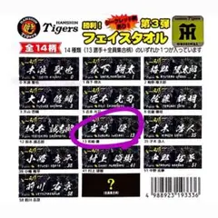 阪神タイガース　勝利時限定　タオル　第3弾　岩崎選手