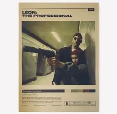 中古【leon】ドイツ版オリジナルポスターA1サイズ 1994「Léon」ドイツ版映画ポスター A1 Size | woodmarquee