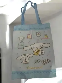 ヤ*ト様 サンリオ♡シナモンロールナイロントートバッグ 水色