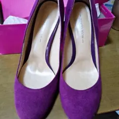 MODE CLASSE パープル ハイヒール 24.5cm
