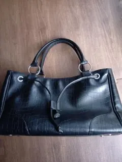 CASTELBAJAC カステルバジャック　クロコ型押し　レザー　トートバッグ