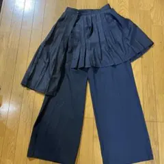 haruki shimamura プリーツ ワイドパンツ グレー - メルカリ