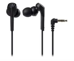 audio-technica 有線イヤホン ブラック 収納袋付き