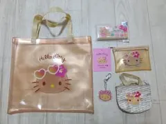 日焼けキティ グッズ ポーチ バック キーホルダー ケースなど セット
