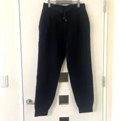 ユニクロ　UNIQLO スウェットパンツ　暖パン　黒　L
