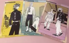 東京リベンジャーズ 原画展 ポスカ 羽宮一虎 灰谷蘭 灰谷竜胆 三途春千夜