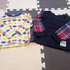 Moujonjon ロンT 90サイズ２枚セット