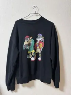 古着 LOONEYTUNES バックスバニー スウェット