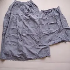 フレアスカート　ロングスカート