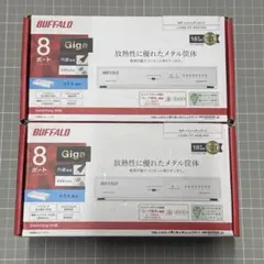 バッファロー LSW6-GT-8NS/WH Giga対応 スイッチングハブのサムネイル