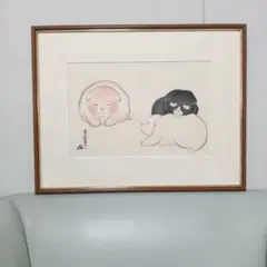 時をかける少女 相合傘 複製原画 - メルカリ