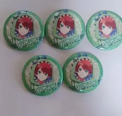 カラフルピーチ じゃぱぱ ダイナー缶バッジ 5個セット