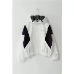 Champion フード付きジップアップジャケット ホワイトのサムネイル