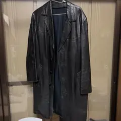 chevignon 牛革 ステンカラーコート レザー フランス | Mercari