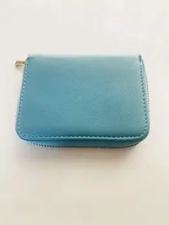 GISELLE 二つ折り財布 セルリアンブルーのサムネイル