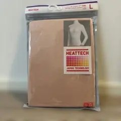 HEATTECH タートルネックTベージュ Lサイズ
