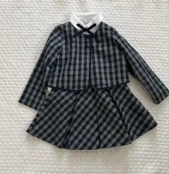 120cm ビームス　セットアップ　グリーンレーベル　ブラウス　3点セット入学式