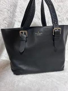 【セール】ケイトスペード　オールレザートートバック　シボ革　ラージサイズ　A4