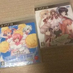 ps3 ①アルカナハート3 ラブマックス ②Rewrite