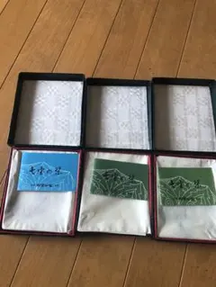 七宝柄、角皿3枚セット