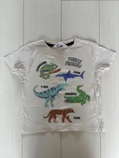H&M　恐竜　Tシャツ　100cm