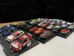【あまとめ売り】国産名車・WRC ミニカーコレクション 計35台セット あまとめ売り】国産名車・WRC ミニカーコレクション 計35台セット