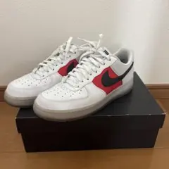 NIKE Air Force 1 ホワイト/レッド/ブラック