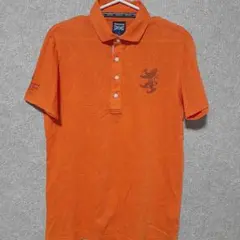Admiral GOLF ポロシャツ メンズ Lサイズ オレンジのサムネイル