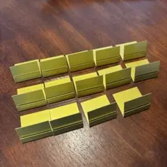 結婚式 テーブルナンバー スタンド カードホルダー ゴールド 14個セット