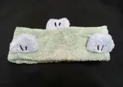 ハンギョドン　ヘアバンド　もこもこ　カチューシャ　ルームウェア　パジャマ　洗顔のサムネイル
