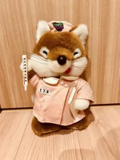 大型ぬいぐるみ キツネ ペア ゾン太＆セフ美 藤沢製薬 - メルカリ