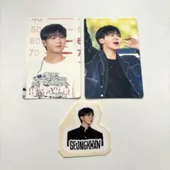 スングァン トレカ JAPAN HOLIDAY Blu-ray ステッカー